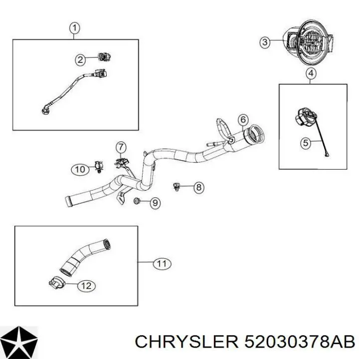 52030378AB Chrysler 