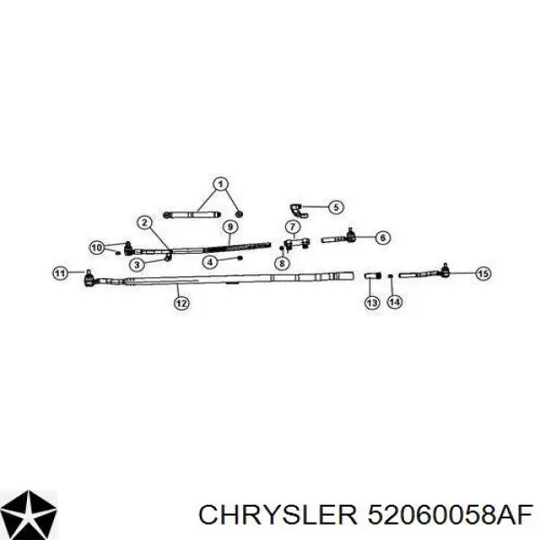 Амортизатор рулевого механизма (демпфер) SD93109RD Dorman