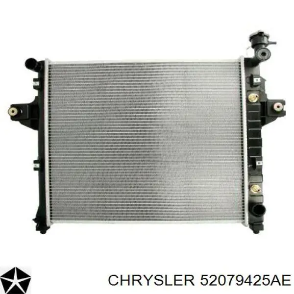 52079425AE Chrysler радиатор