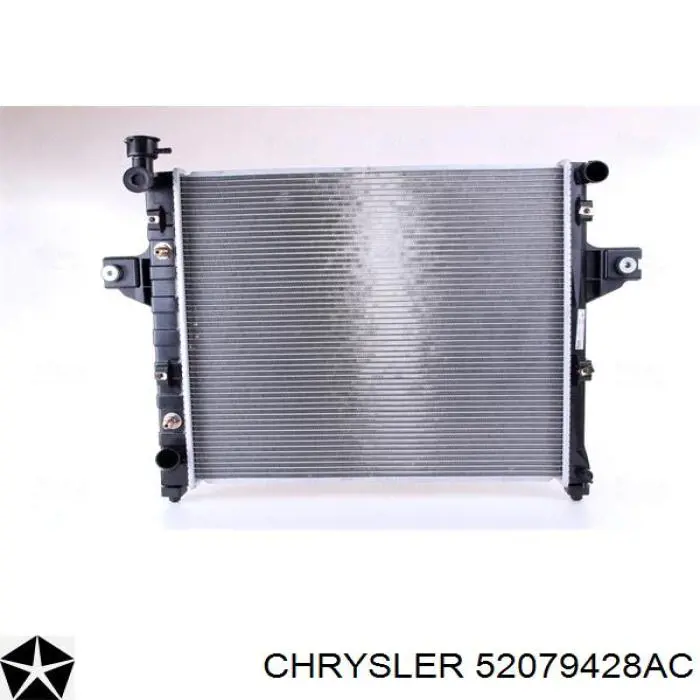 52079428AC Chrysler радиатор