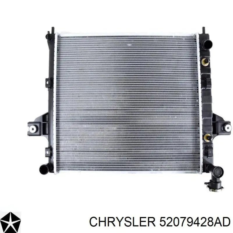 52079428AD Chrysler радиатор