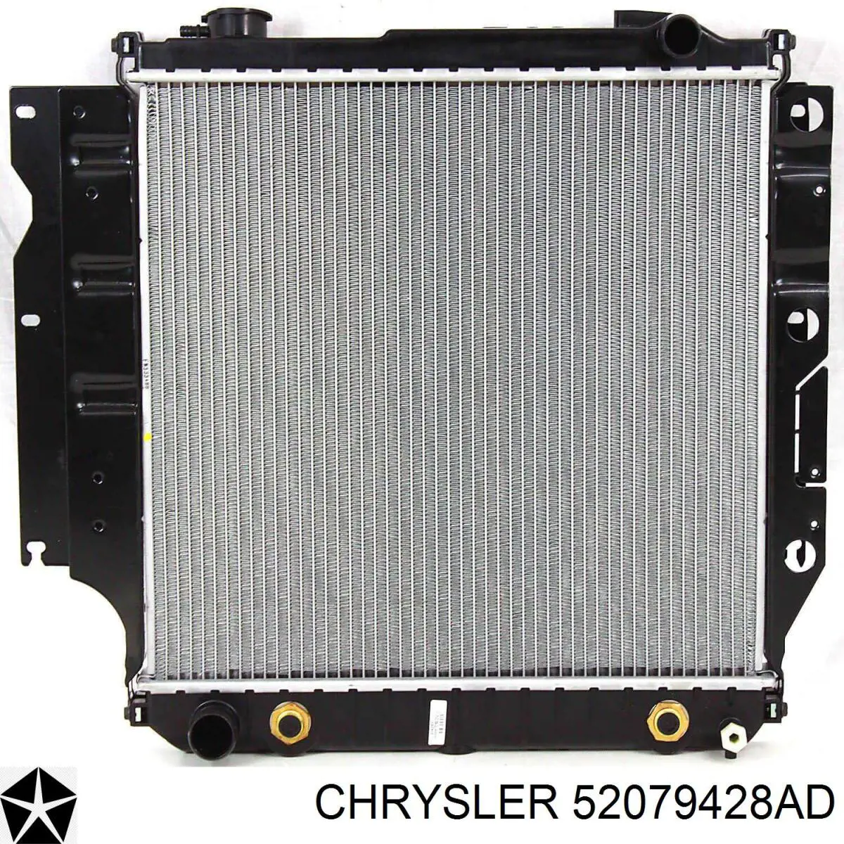 Радиатор охлаждения двигателя Chrysler 52079428AD цена, от 107.99 USD