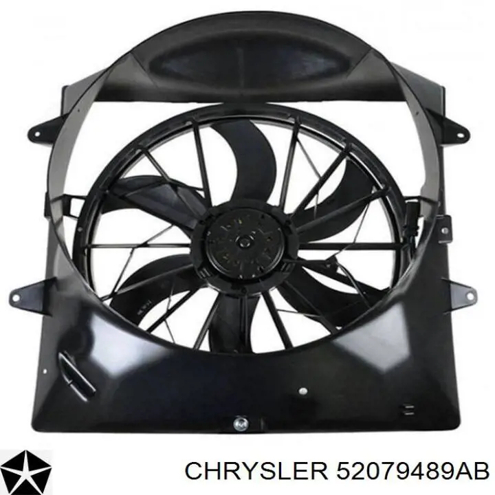 52079489AB Chrysler диффузор радиатора охлаждения