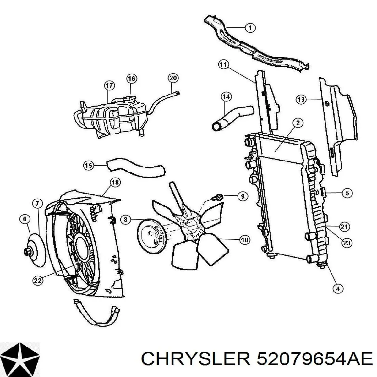  52079654AE Chrysler