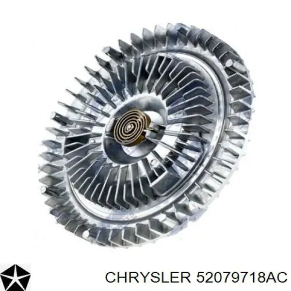 52079718AC Chrysler вискомуфта (вязкостная муфта вентилятора охлаждения)