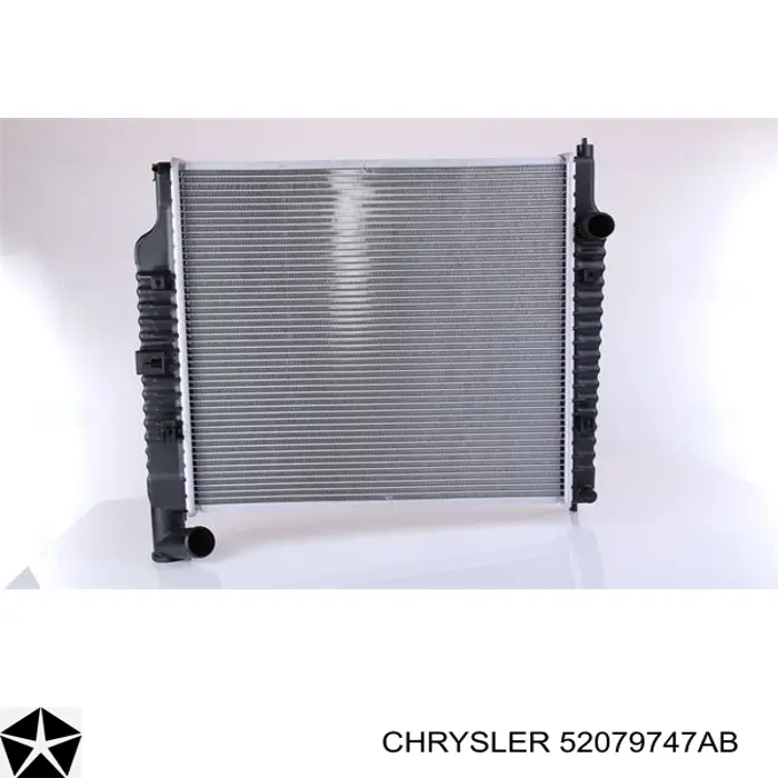 Радиатор охлаждения двигателя Chrysler 52079747AB цена, от 307.42 USD