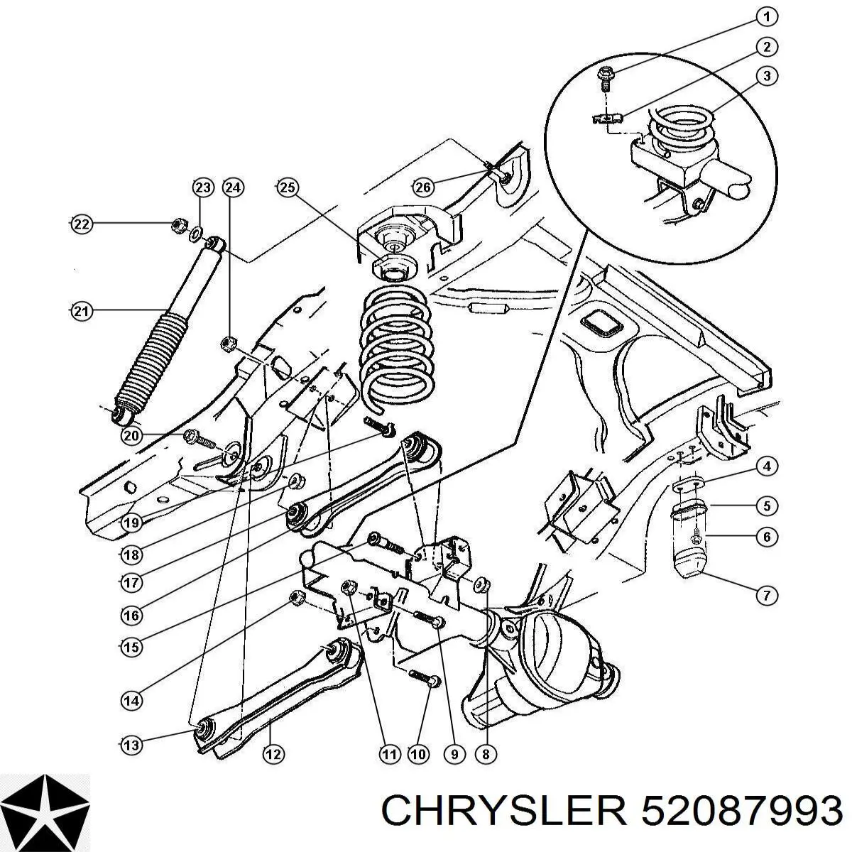  52087993 Chrysler