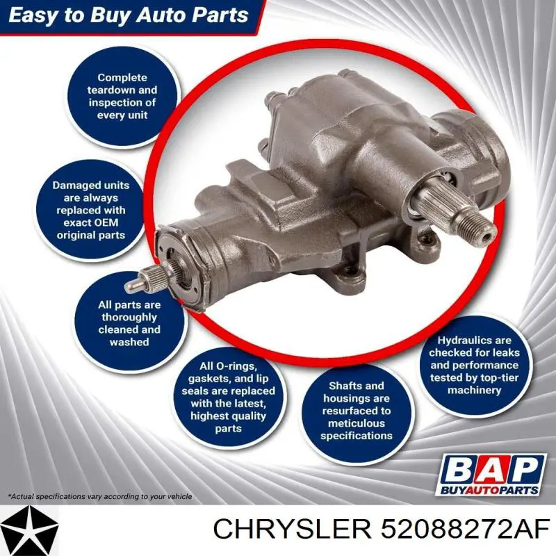 52088272AI Chrysler Механизм рулевого управления