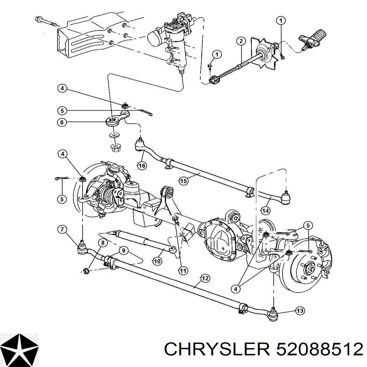  52088512 Chrysler