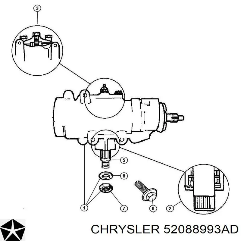  52088993AC Chrysler