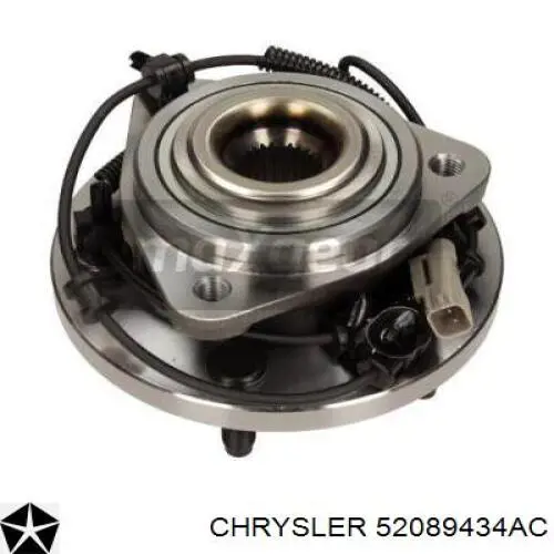 Ступицы передних колес Chrysler 52089434AC цена, от 118.58 USD