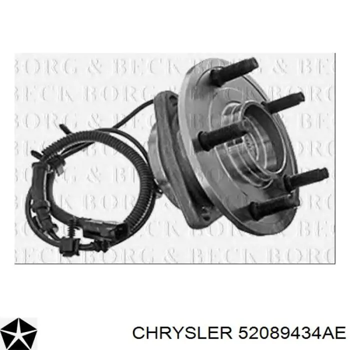 Передняя ступица 52089434AE Chrysler