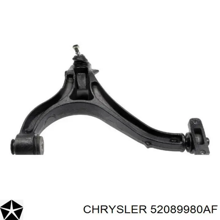 Правый рычаг передней нижней подвески Chrysler 52089980AF цена, от 120.35 USD