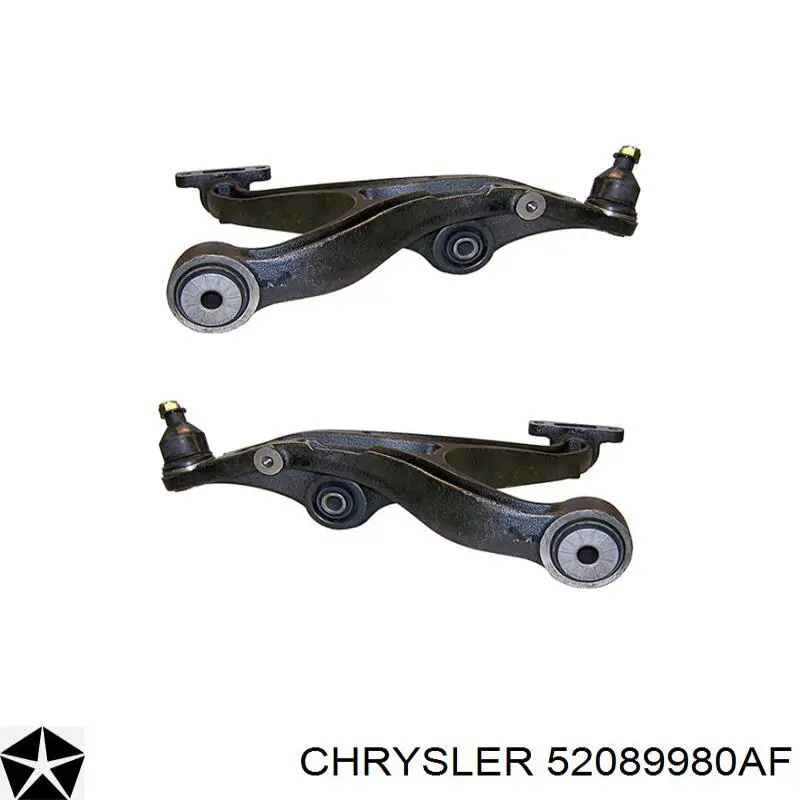 Купить 52089980AF Chrysler Нижний правый рычаг передней подвески