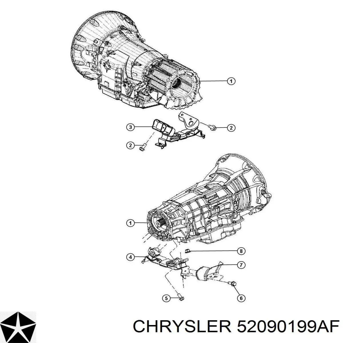  Chrysler 52090199AF цена, от 78.74 USD
