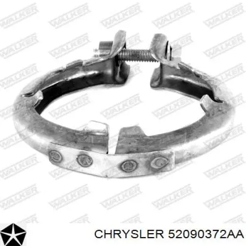 Хомут крепления катализатора к турбине Mercedes 0009953533 цена, от 12.23 USD