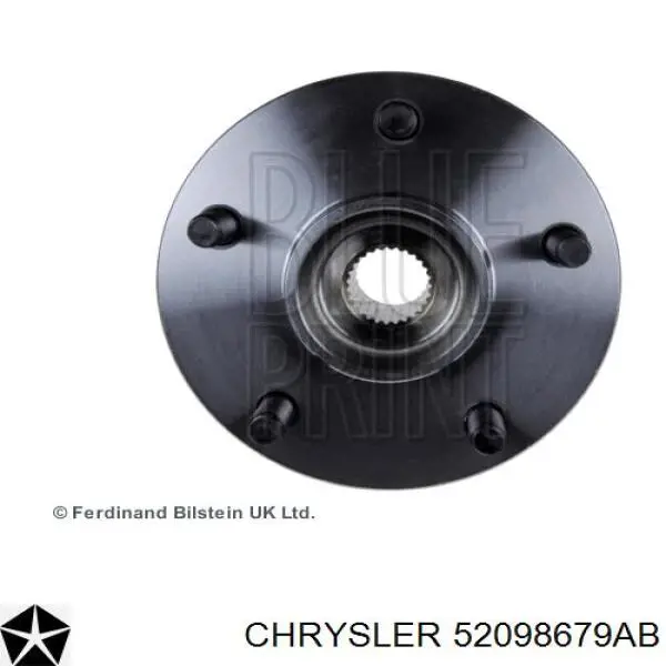 Купить 52098679AB Chrysler Ступица переднего колеса