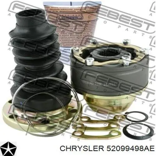 Вал карданный к переднему мосту Chrysler 52099498AE цена, от 153.40 USD
