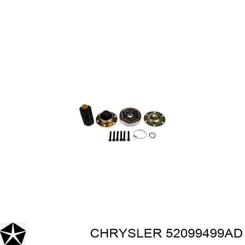 Купить 52099499AD Chrysler Вал карданный переднего моста