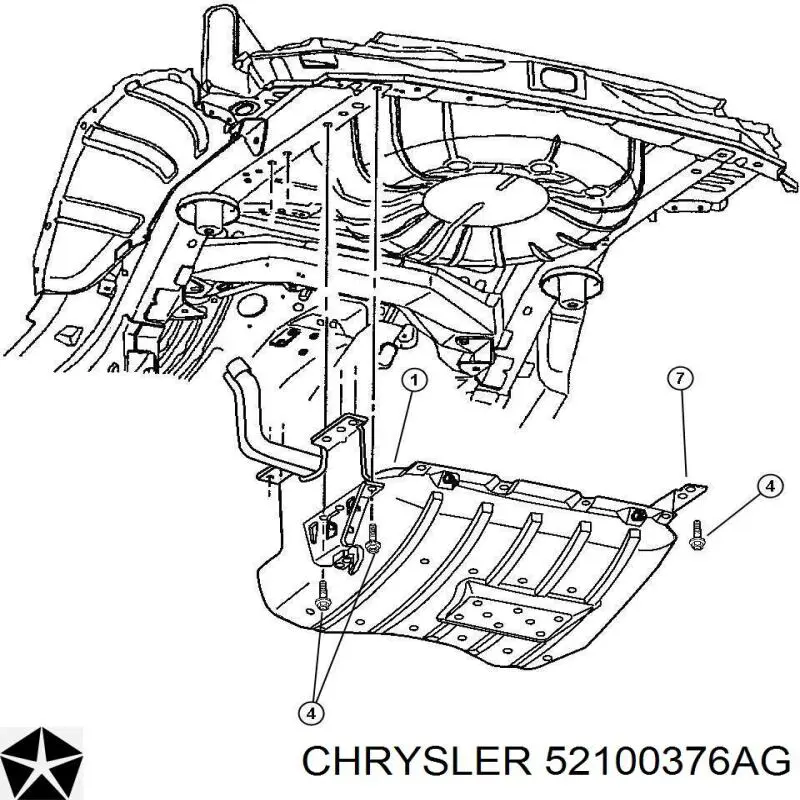  52100376AG Chrysler