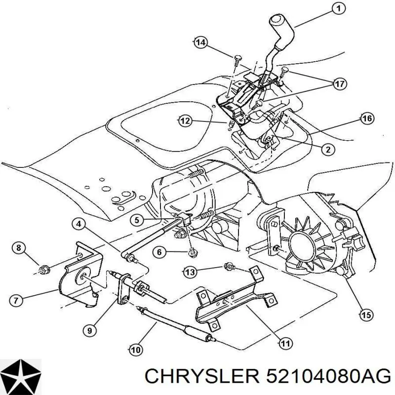  52104080AC Chrysler