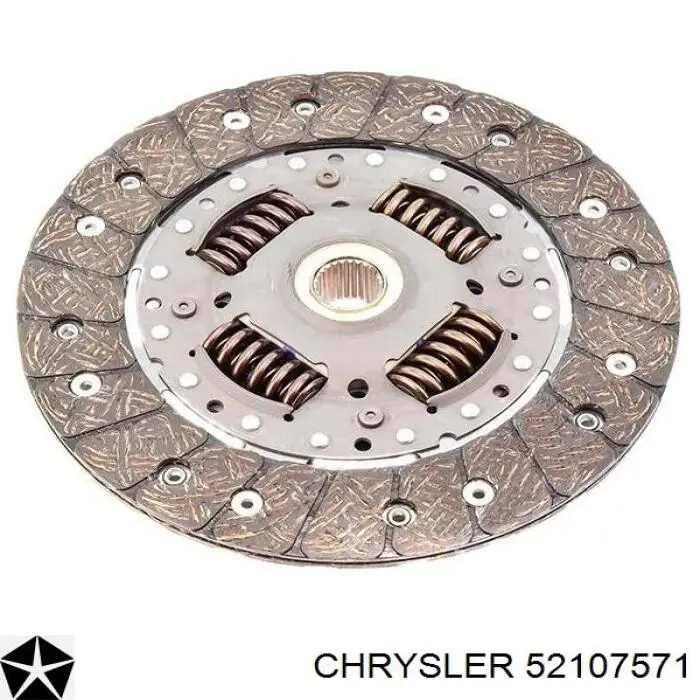 52107571AB Chrysler Диск сцепления ведомый
