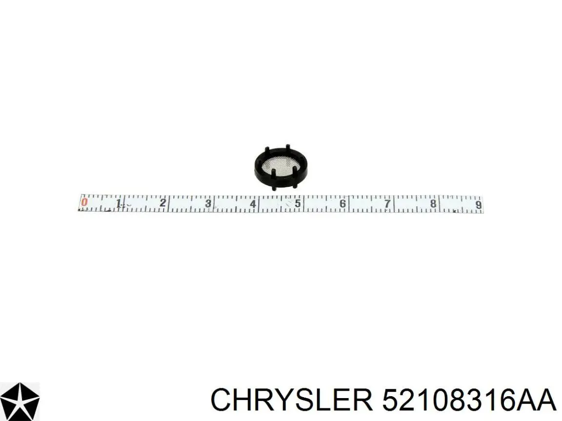 52108316AA Chrysler filtro da caixa automática de mudança