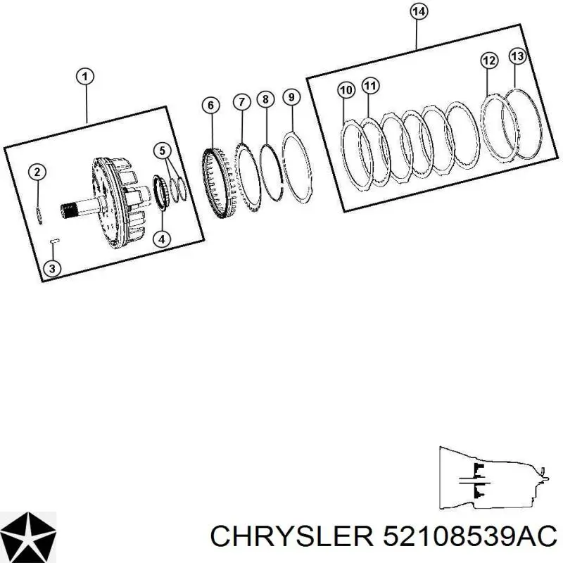 52108539AC Chrysler 