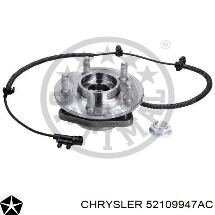 Передняя ступица 52109947AC Chrysler