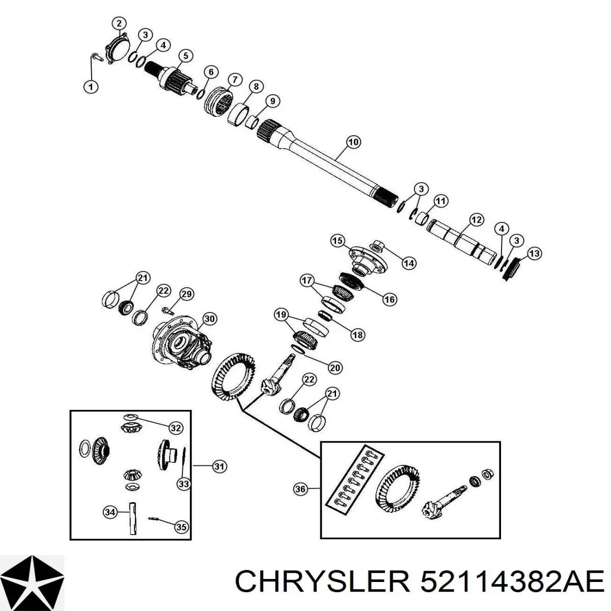 52114382AE Chrysler 