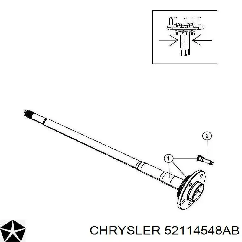 52114548AB Chrysler 