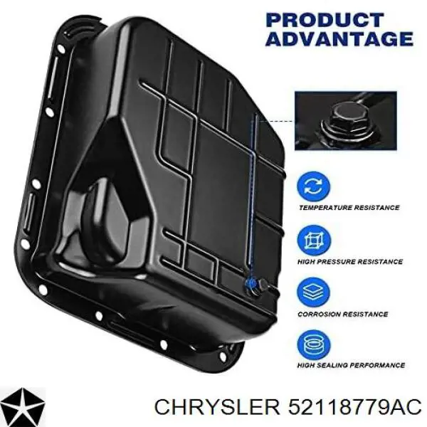 Поддон АКПП 52118779AD Chrysler