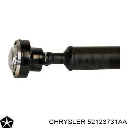 Вал карданный задний в сборе Chrysler 52123731AA цена, от 253.66 USD