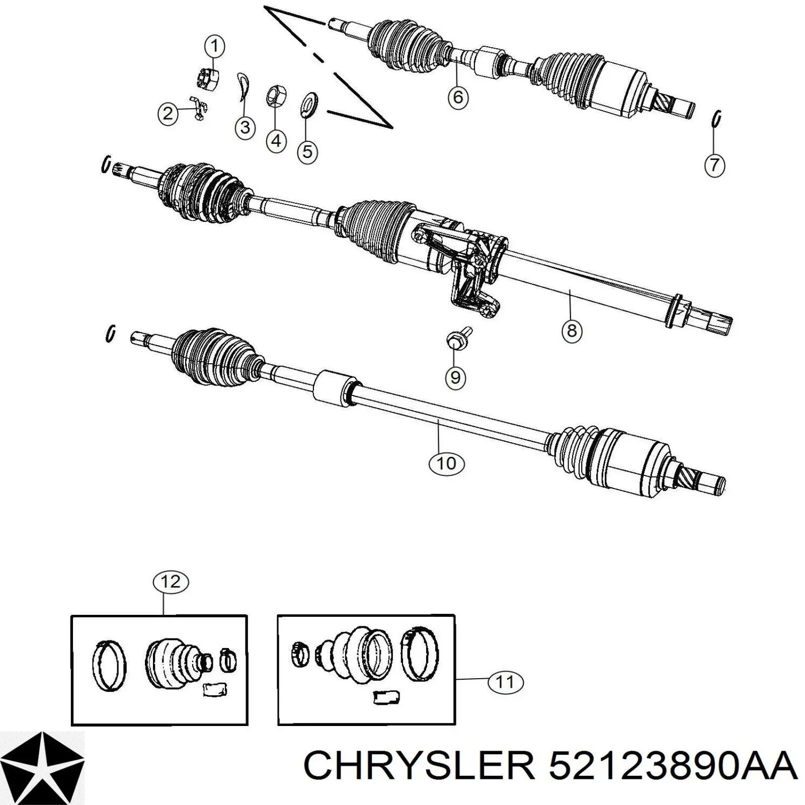  52123890AA Market (OEM)