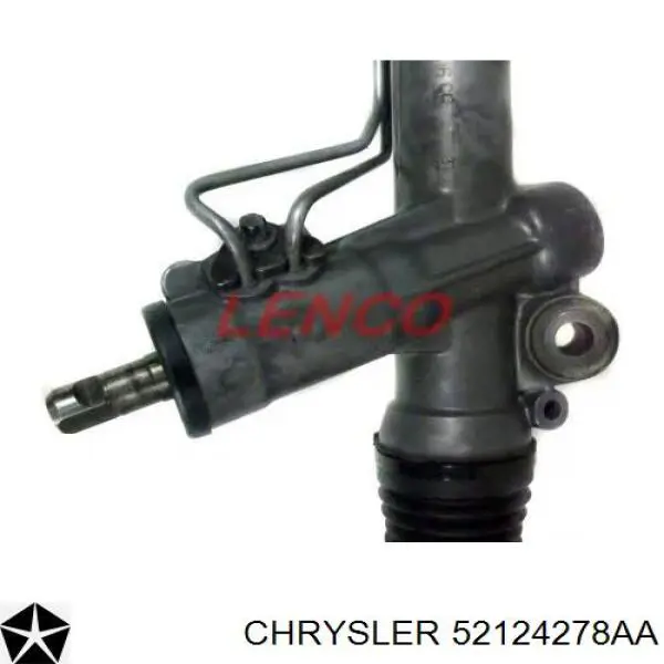 52124278AA Chrysler cremalheira da direção