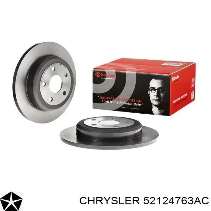 Задний дисковый тормоз Chrysler 52124763AC
