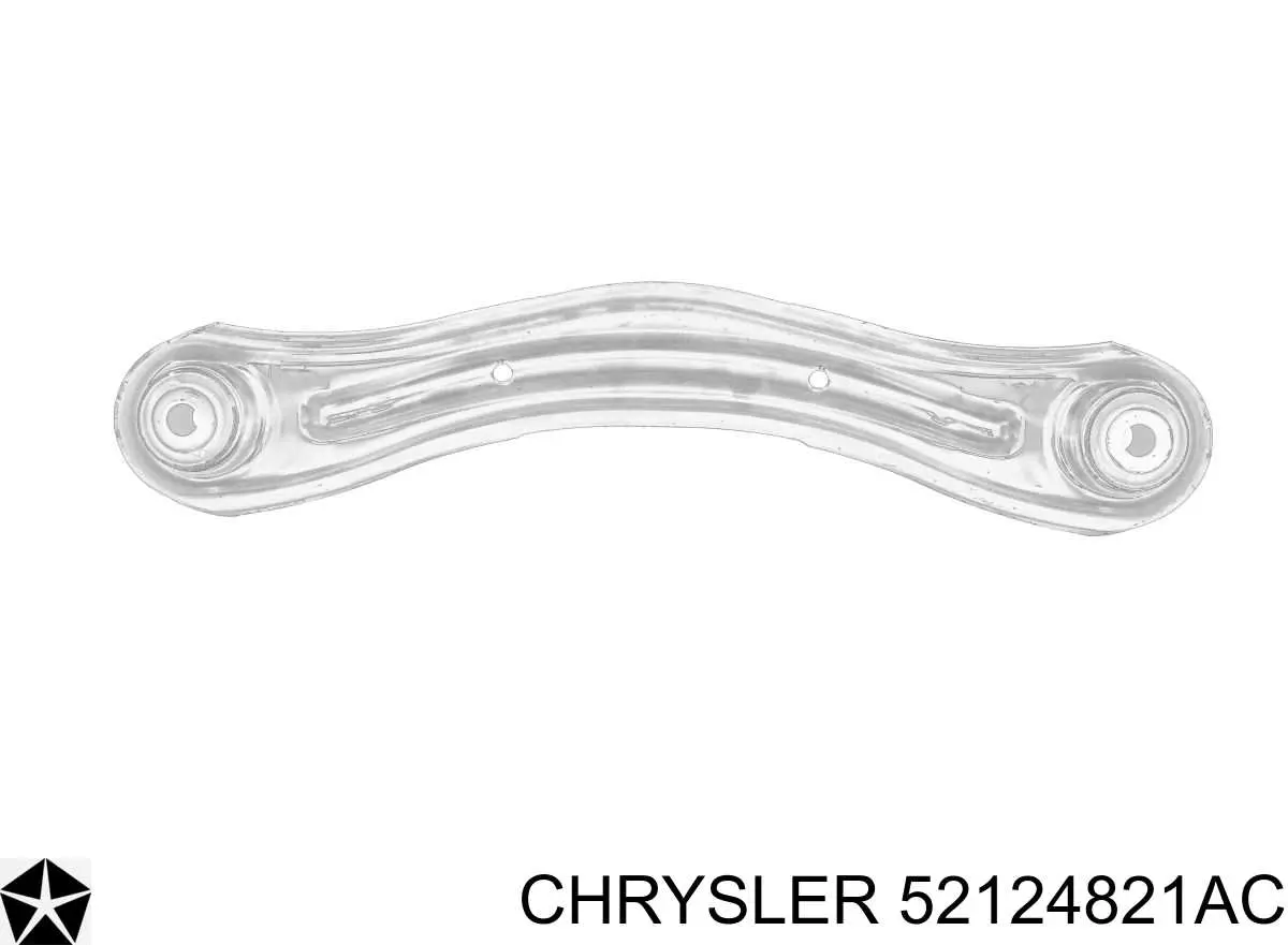 52124821AC Chrysler braço oscilante transversal esquerdo de suspensão traseira