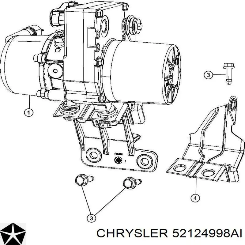 R2124998AI Chrysler насос гур