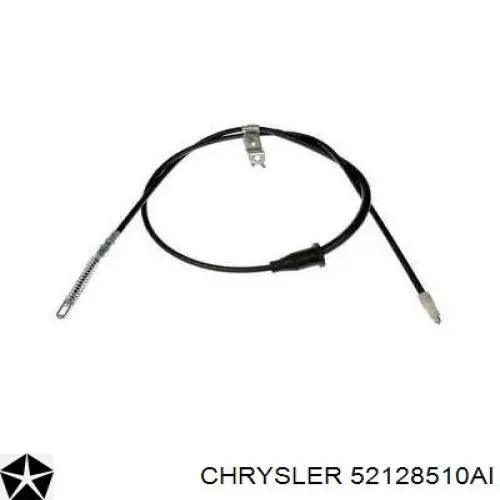 52128510AI Chrysler Трос ручного тормоза задний, правый
