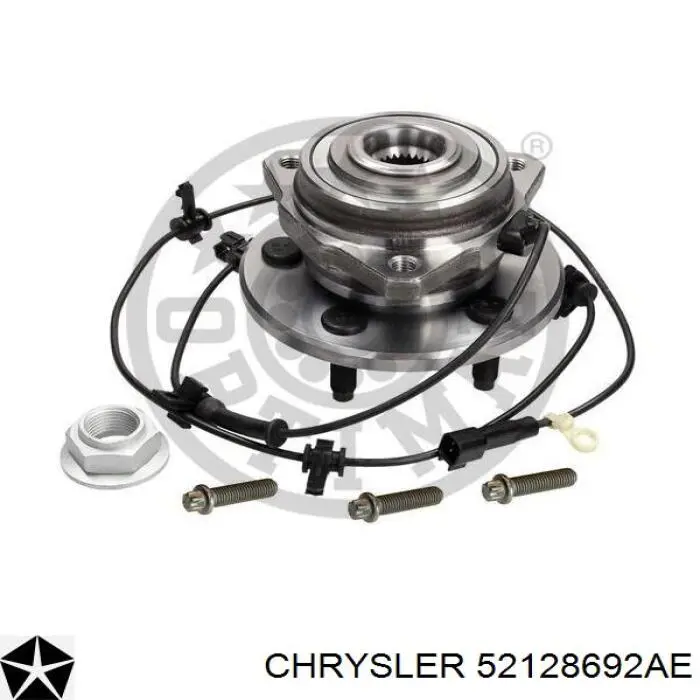 52128692AE Chrysler Ступица колеса передняя