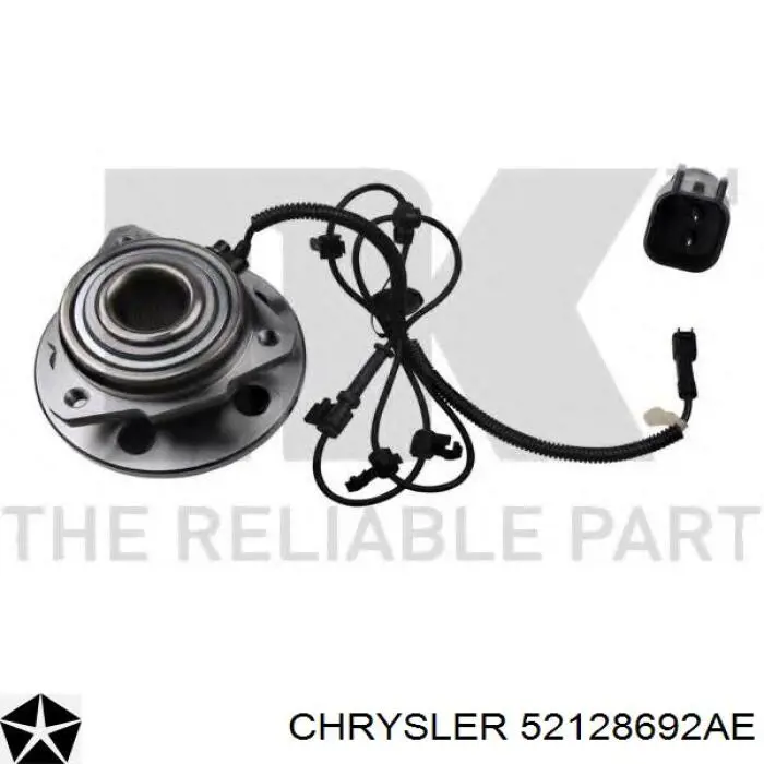 Ступицы передних колес Chrysler 52128692AE цена, от 110.61 USD
