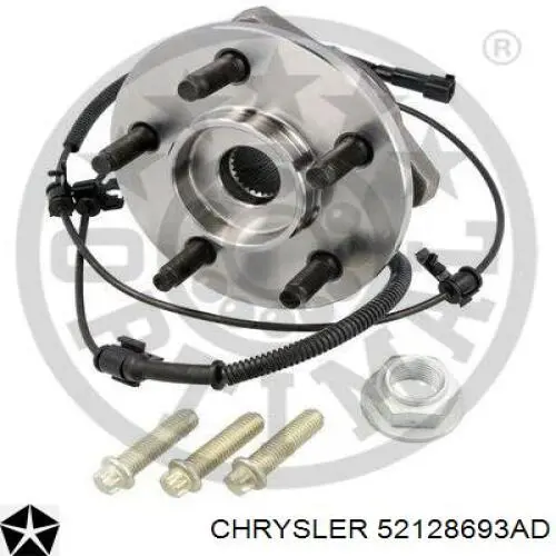 Купить 52128693AD Chrysler Ступица переднего колеса