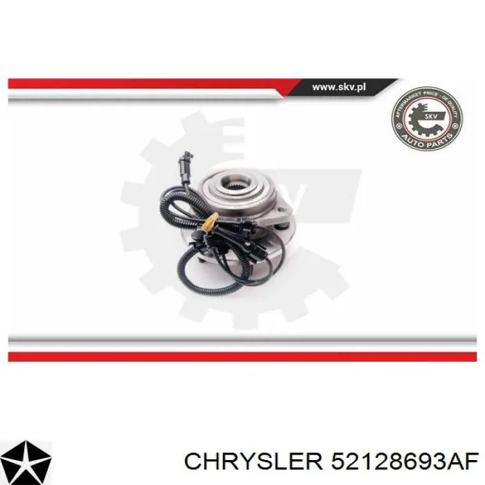 Передняя ступица 52128693AF Chrysler