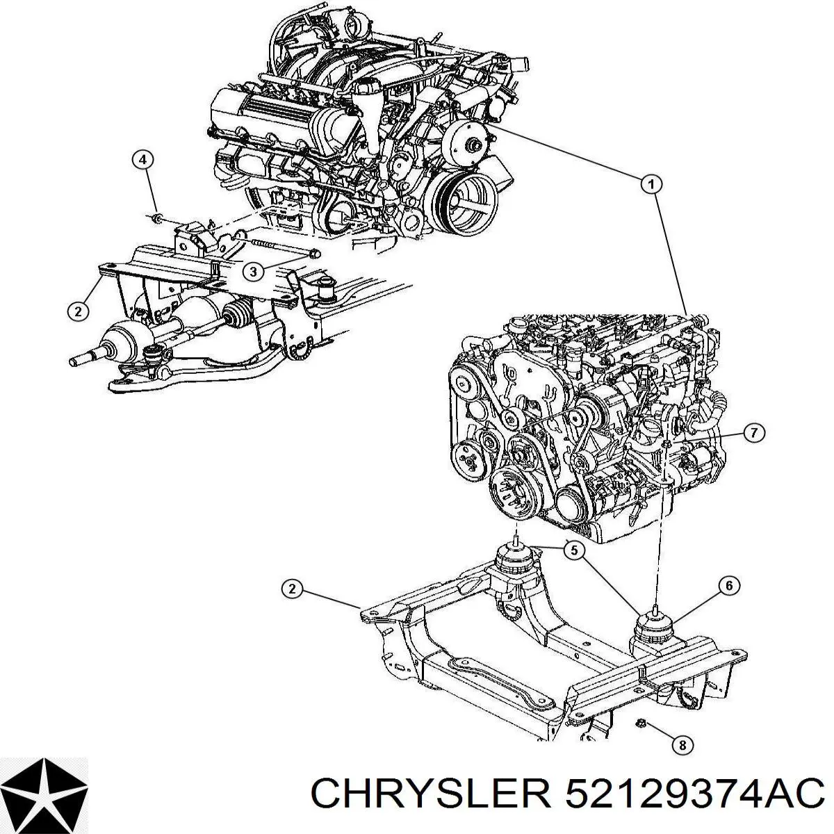  52129374AC Chrysler