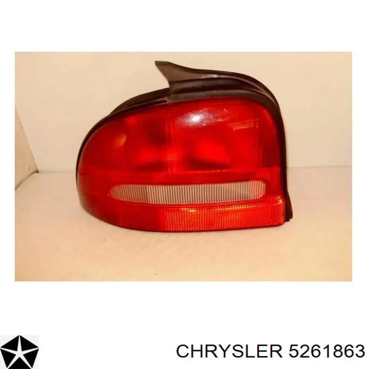 5261863 Chrysler фонарь задний левый