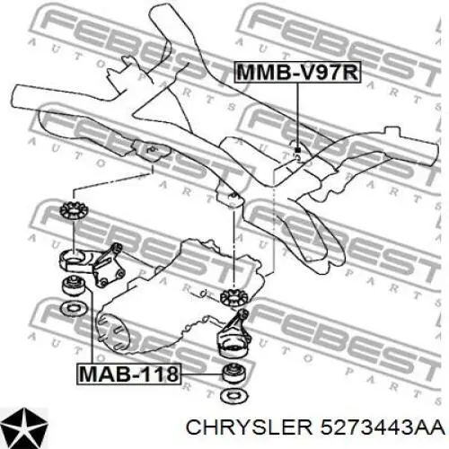 K05273443AA Fiat/Alfa/Lancia 