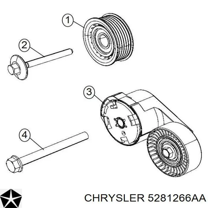 5281266AA Chrysler 