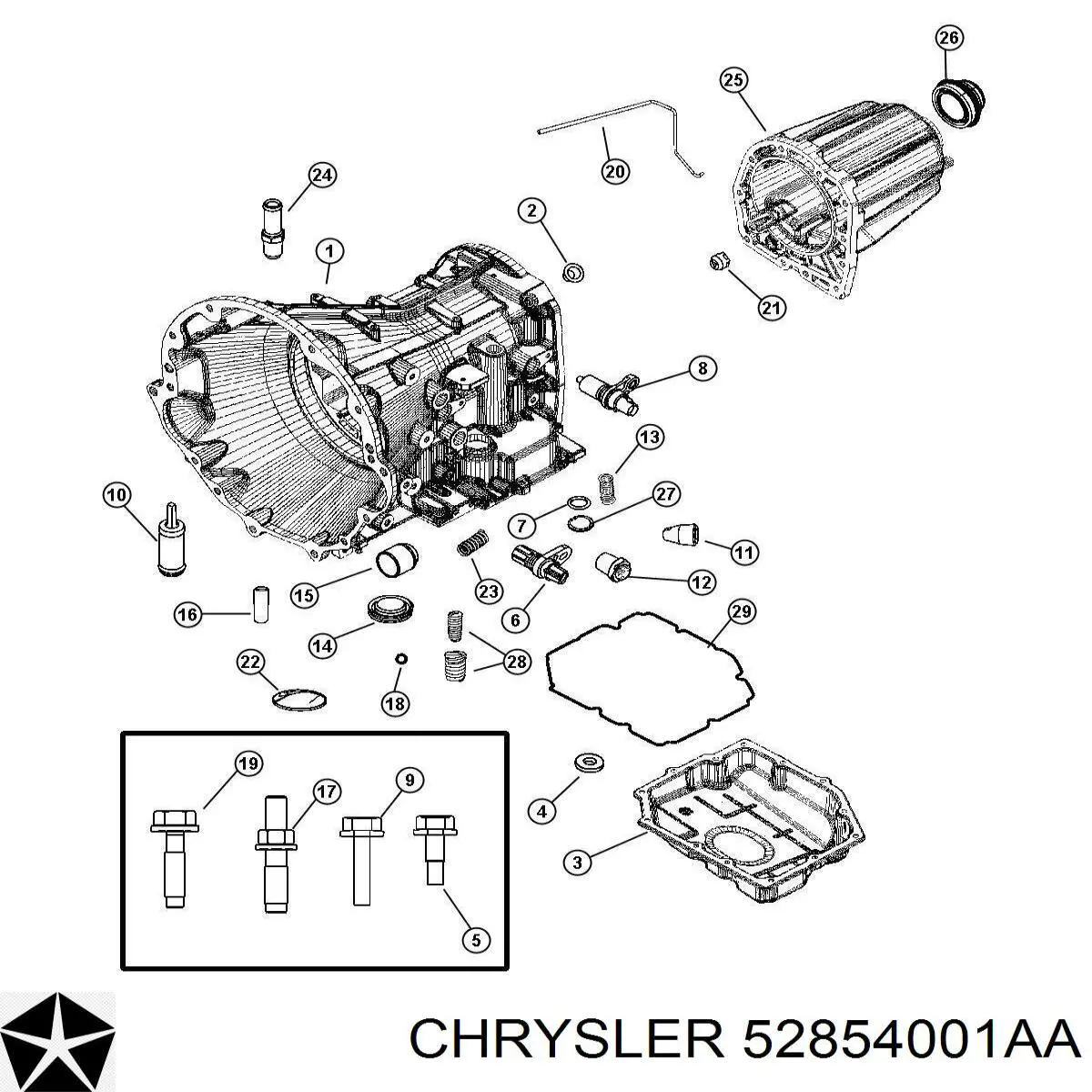 52854001AA Mitsubishi 