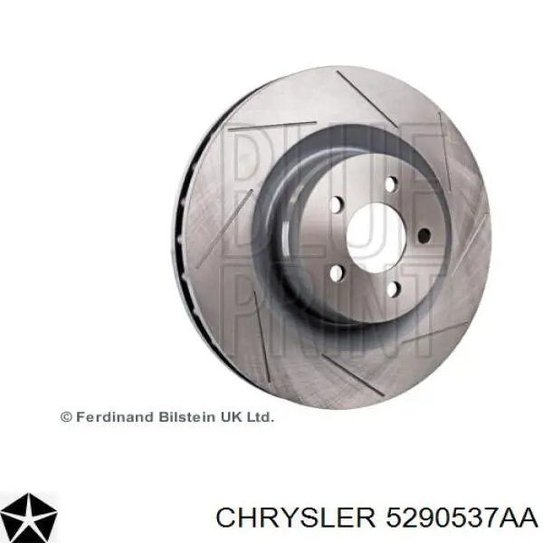 5290537AA Chrysler диск тормозной передний