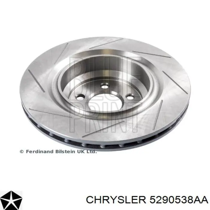 Купить 5290538AA Chrysler Диск тормозной задний